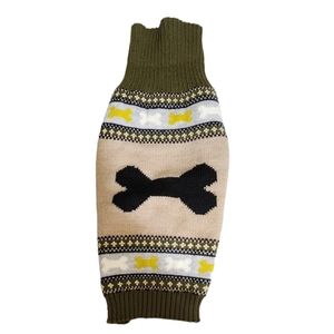 Wag A tude warm dog pull over sweater